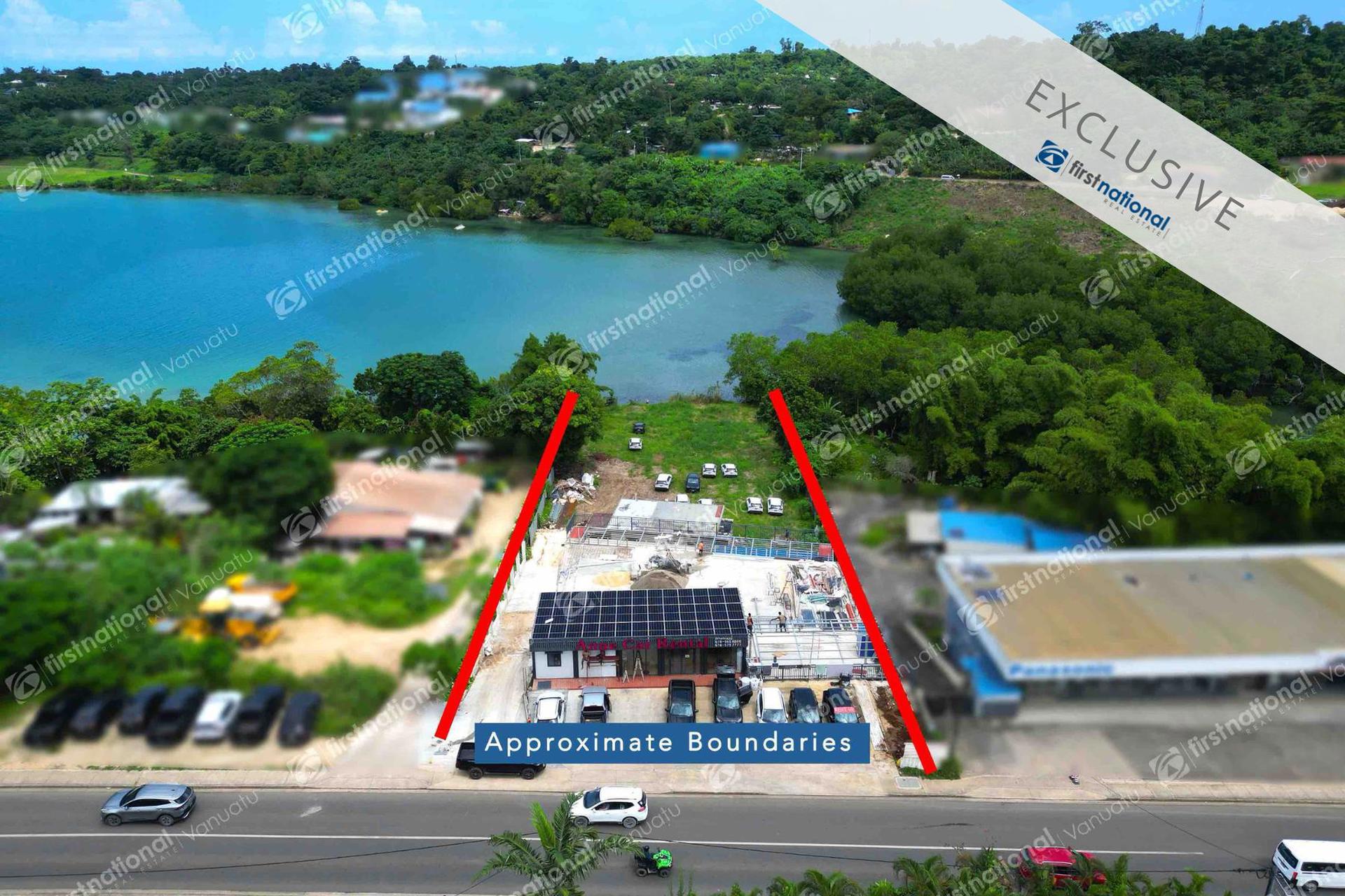 Roadside Commercial Property with Waterfront Access in Tebakor, Port Vila, Vanuatu, photo 1 of 10